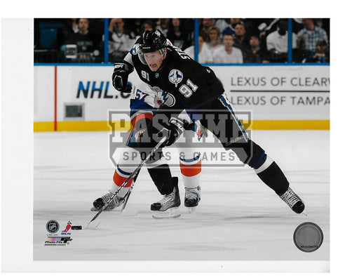 Steven Stamkos 8X10 Tampa Bay Lightening Home Jersey (Skating With Puck) - Pastime Sports & Games