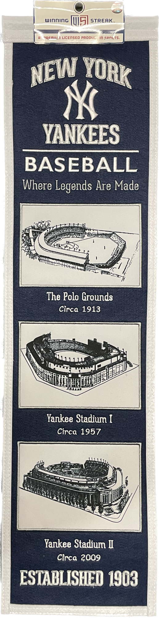 MLB Stadium Evolution Banners Pastime Sports & Games