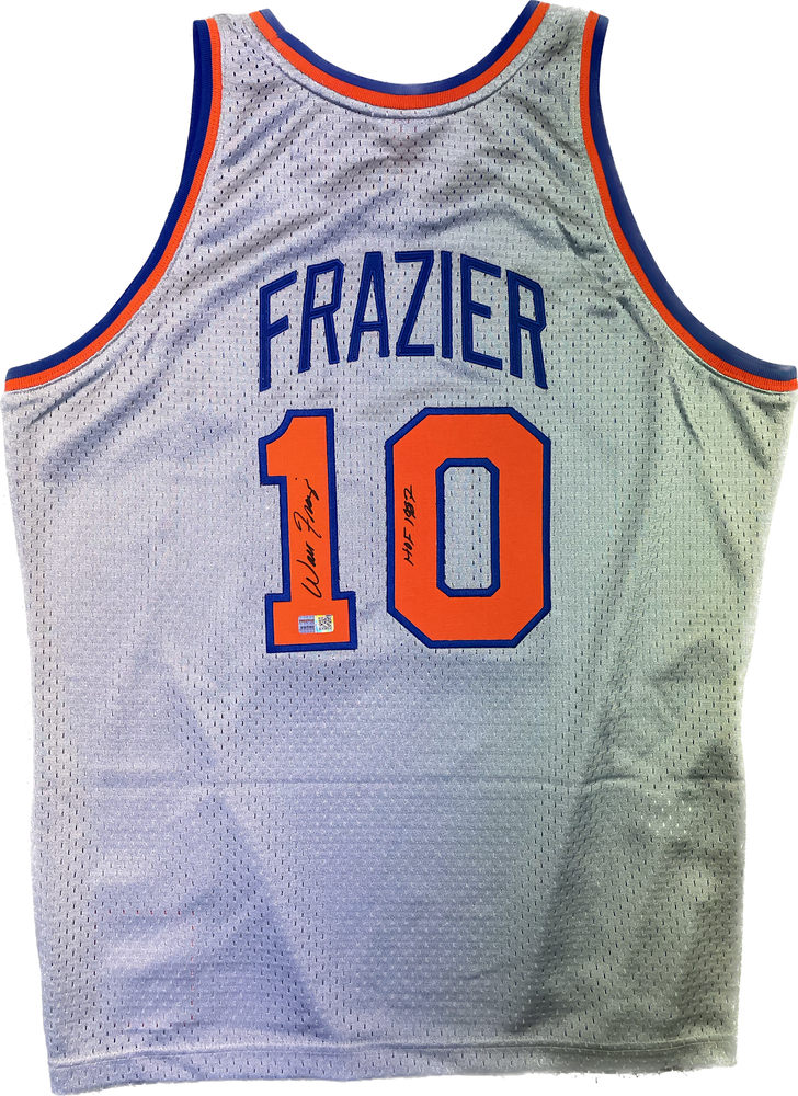 Walt Frazier Autographed New York Knicks Basketball Jersey - Pastime Sports & Games