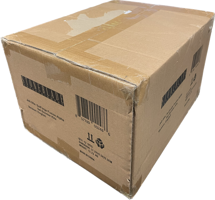 solforge fusion booster box Solforge Fusion Alpha Booster Kit Display (4 kits per display) BeardyCards