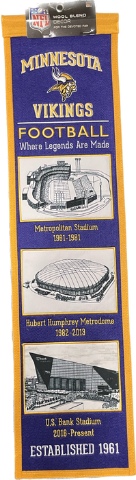NFL Stadium Evolution Banners - Pastime Sports & Games