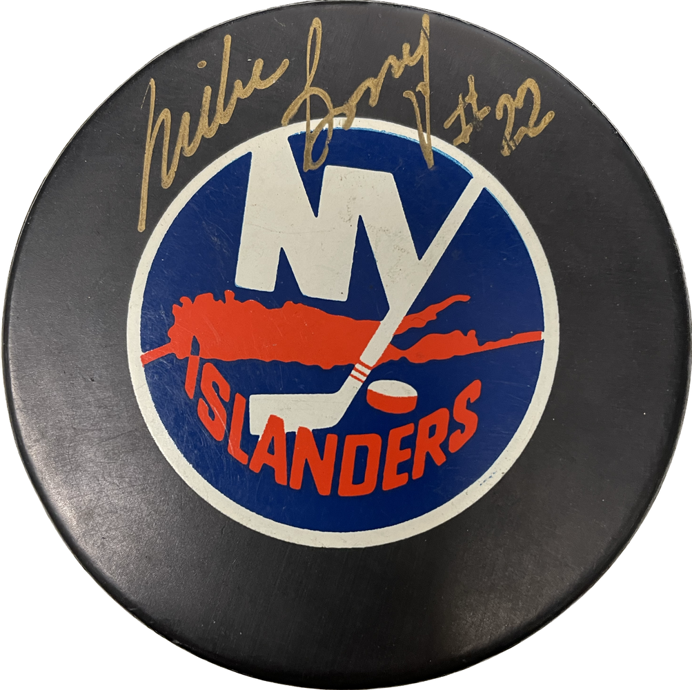 Mike Bossy Autographed Hockey Puck - Pastime Sports & Games