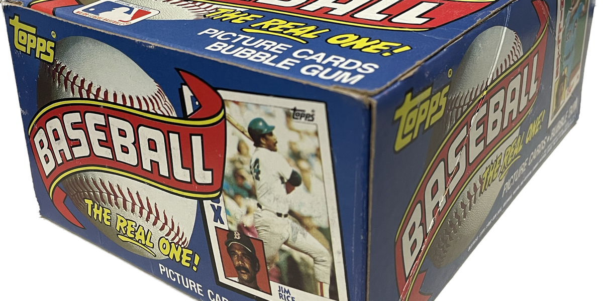 1984 Topps Baseball Wax Box– Pastime Sports & Games