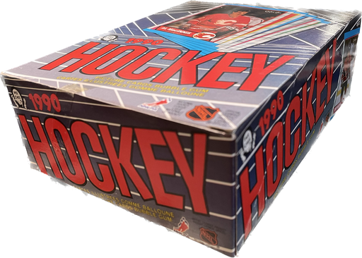 1989-90 O-Pee-Chee NHL Hockey  Wax Box - Pastime Sports & Games