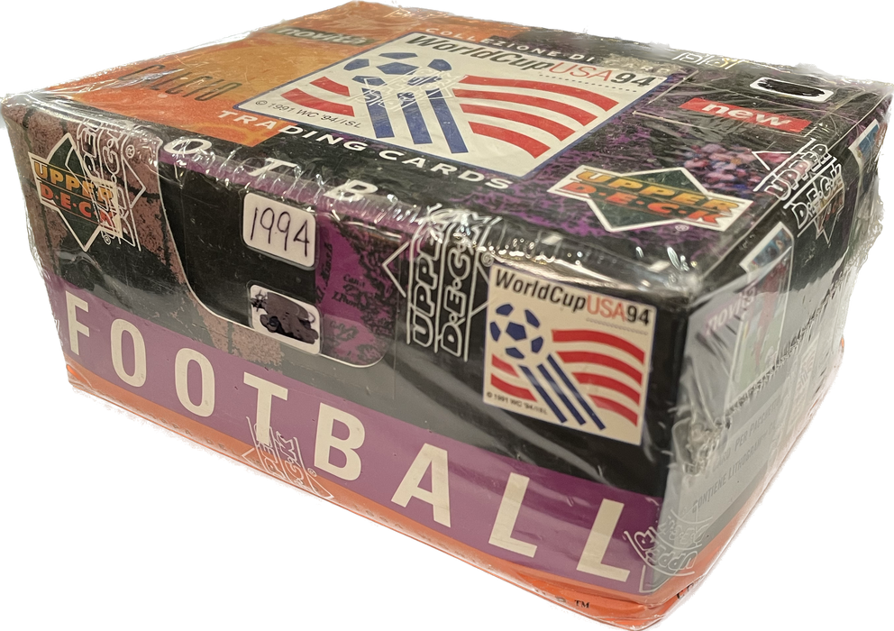1994 Upper Deck World Cup USA Soccer Hobby Box - Pastime Sports & Games