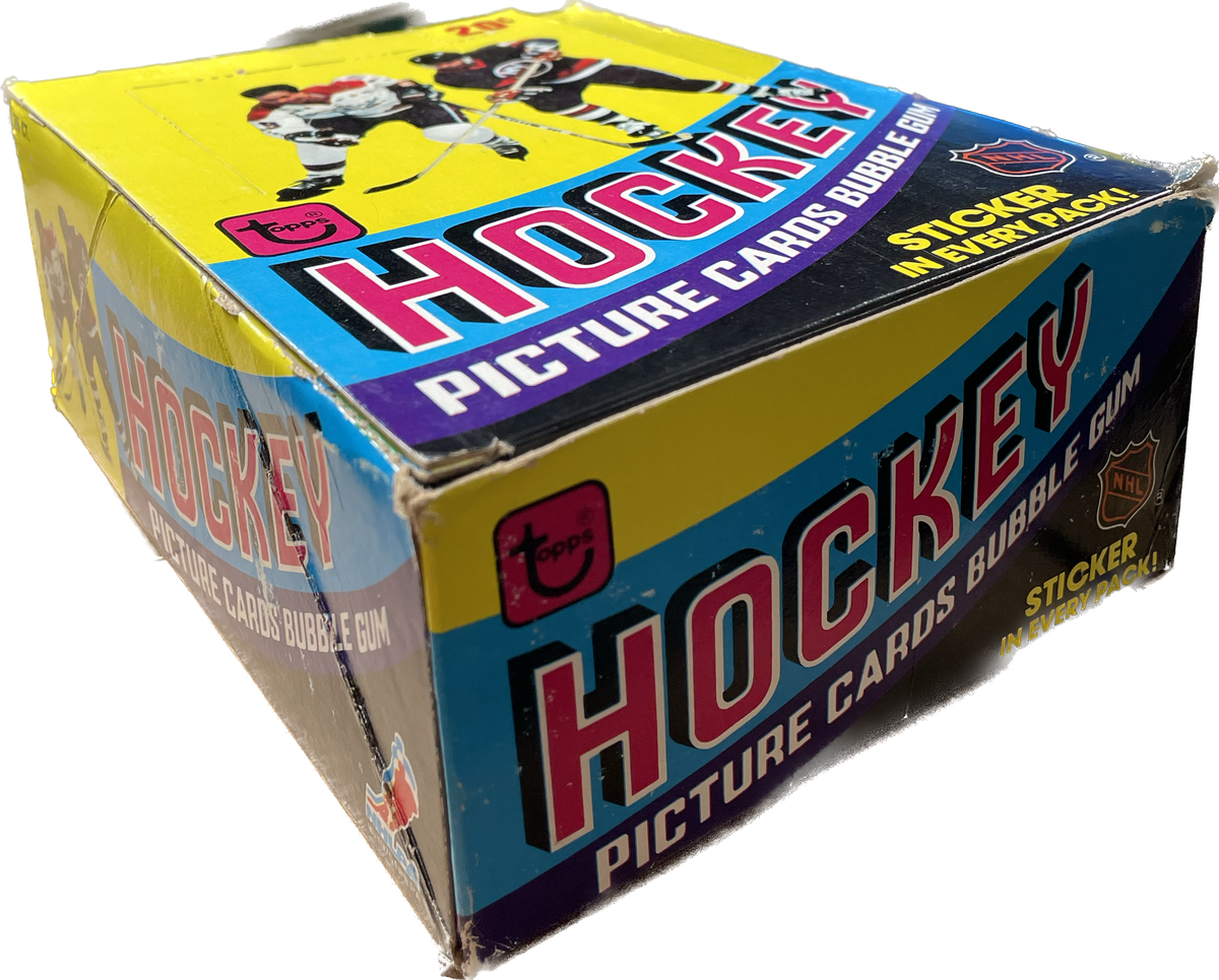 1978/79 Topps NHL Hockey Wax Box Pastime Sports & Games