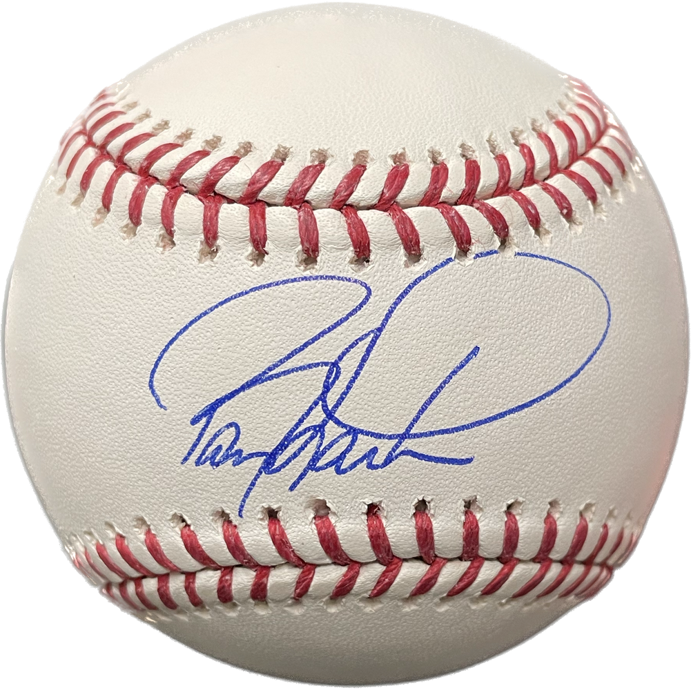Barry Larkin Autographed Baseball - Pastime Sports & Games