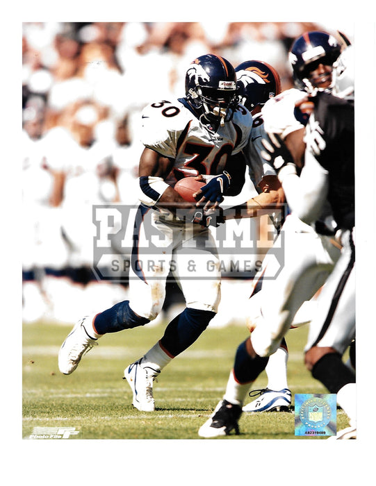 Terrell Davis 8X10 Denver Broncos (Running With Ball - Pastime Sports & Games