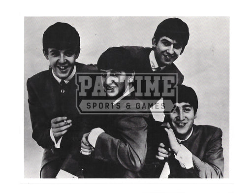 The Beatles 8X10 Black and White (Group Shot Pose 2) - Pastime Sports & Games