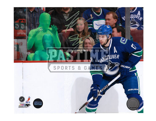 The Green Men Autographed 8X10 (With Ryan Kesler) - Pastime Sports & Games