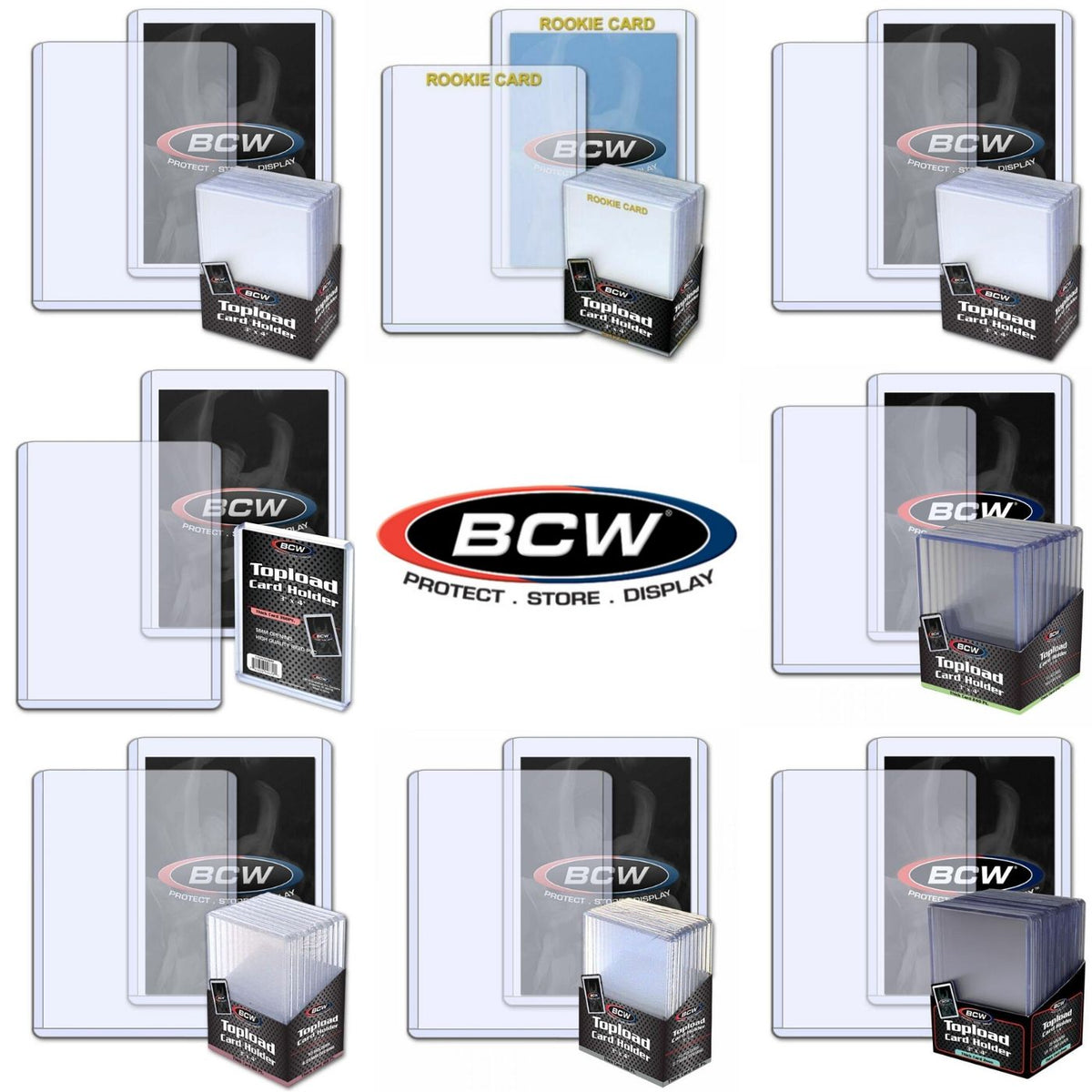 BCW Topload Card Holder 3点セット ローダー 75枚 BCW Topload Card Holder 3点セット ローダー 75枚 【公式通販】