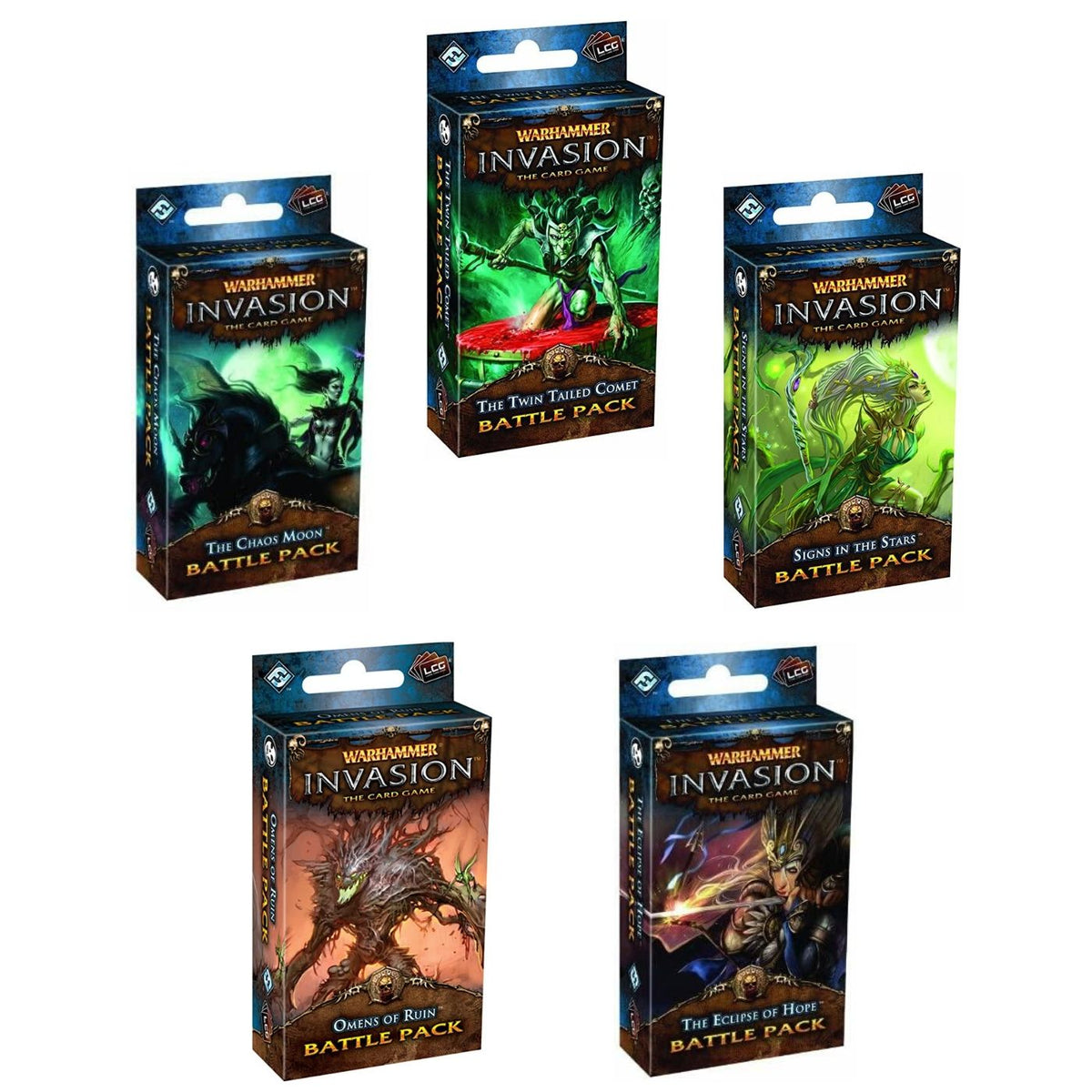 Warhammer Invasion: Signs In The Stars Battle Pack Expansion - Card Game Booster Pack (60 Cards)