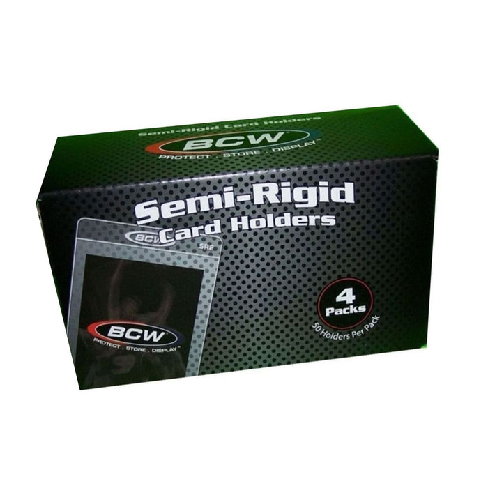BCW Semi-Rigid Card Holders - Pastime Sports & Games