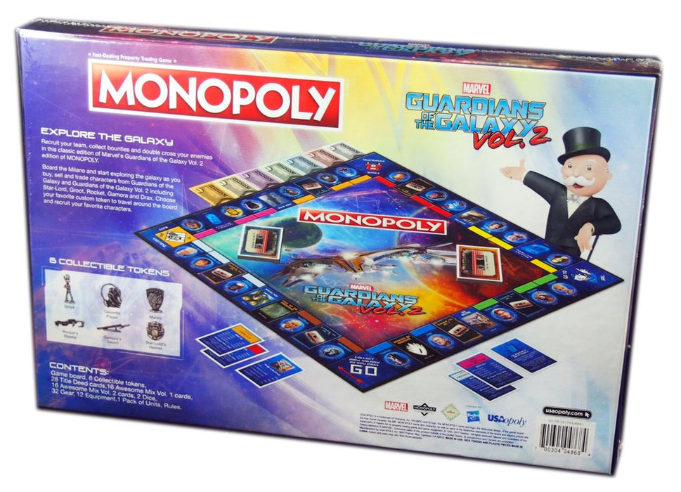Monopoly Guardians Of The Galaxy Vol. 2 - Pastime Sports & Games