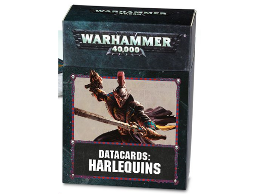 Warhammer 40,000 Datacards Harlequins (58-02-60) - Pastime Sports & Games