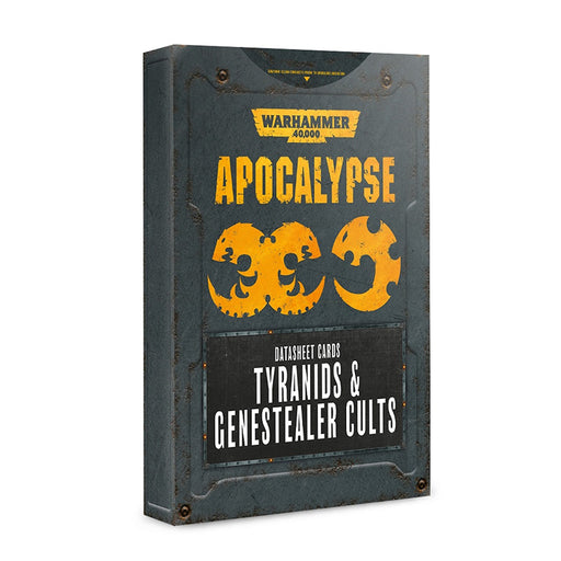 Warhammer 40,000 Apocalypse Datasheet Cards Tyranids & Genestealer Cults (51-25-60) - Pastime Sports & Games
