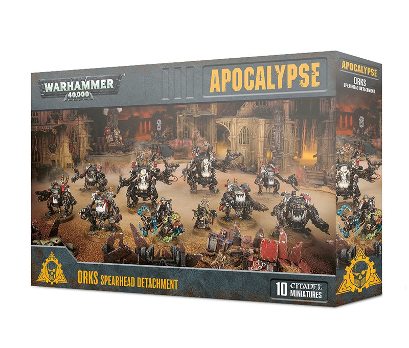 Warhammer 40,000 Apocalypse Orks Spearhead Detachment (50-42) - Pastime Sports & Games
