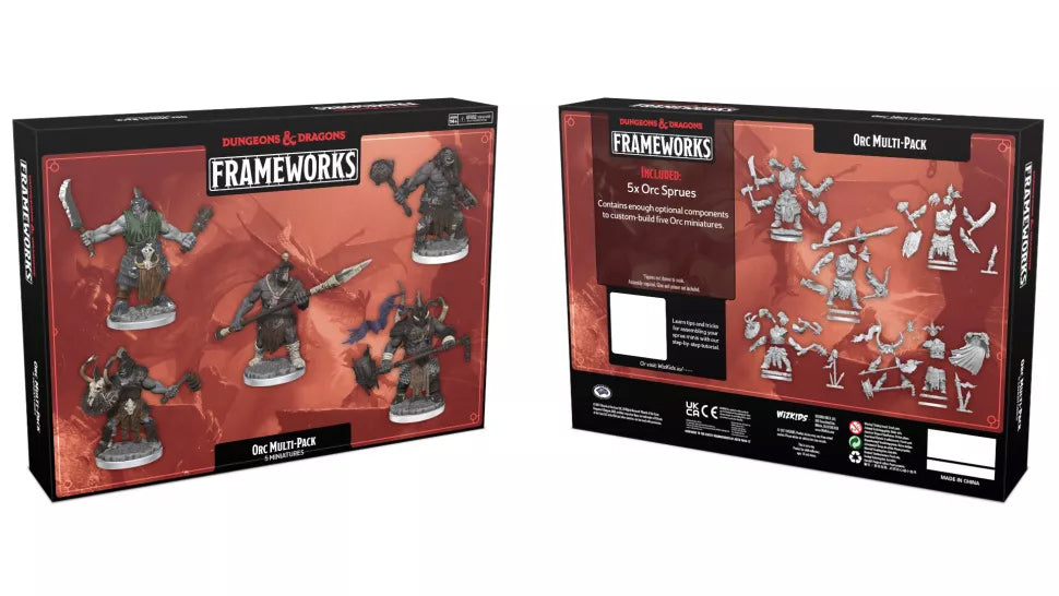 Dungeons & Dragons Frameworks Orcs - Pastime Sports & Games