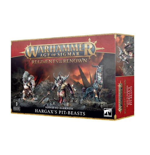 Warhammer Age Of Sigmar Regiments Of Renown Slaves To Darkness Hargax's Pit-Beasts (71-81) - Pastime Sports & Games