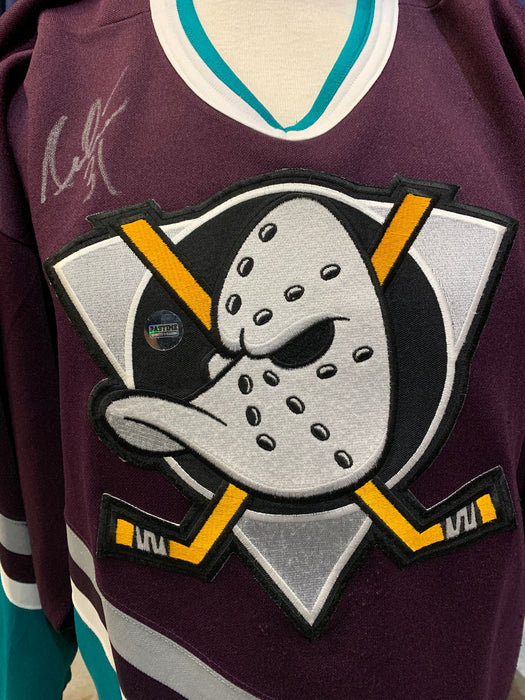 Guy Hebert Autographed Anaheim Ducks Hockey Jersey - Pastime Sports & Games
