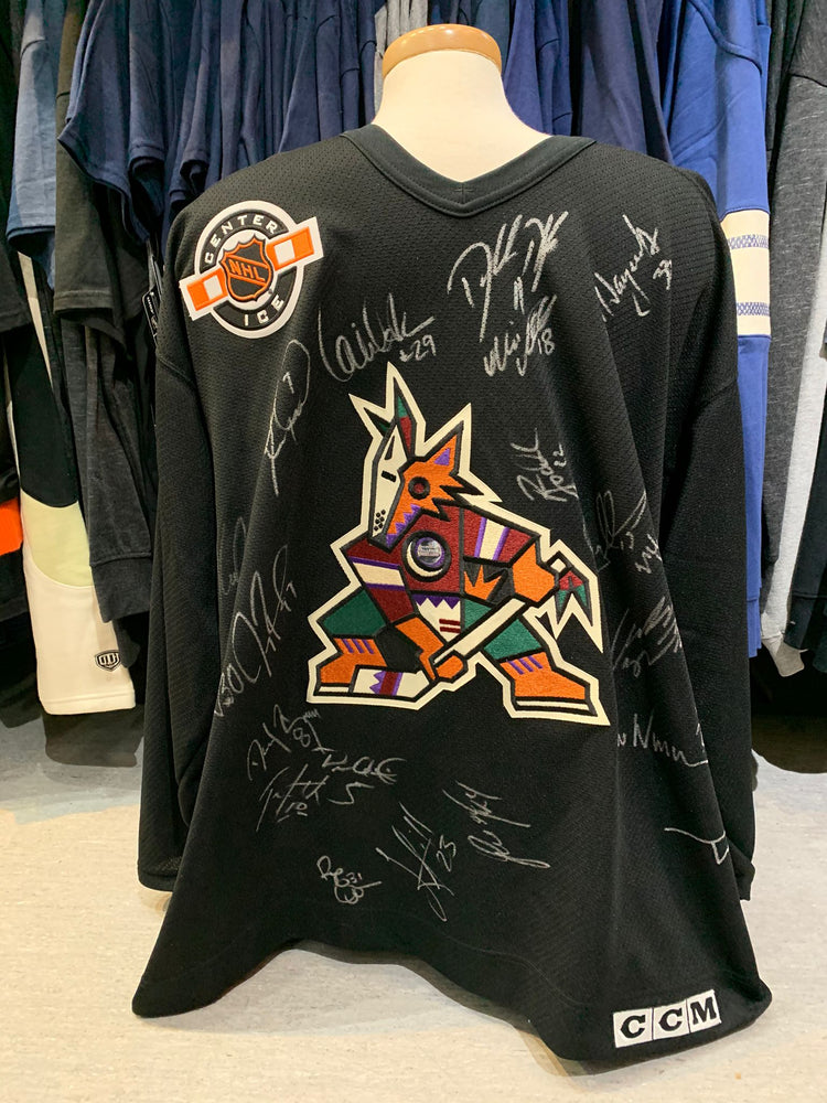 1999 Phoenix Coyotes Autographed Hockey Jersey - Pastime Sports & Games