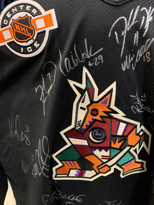 1999 Phoenix Coyotes Autographed Hockey Jersey - Pastime Sports & Games