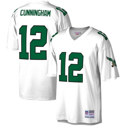 Philadelphia Eagles Randall Cunningham 1990 Mitchell & Ness White Football Jersey - Pastime Sports & Games