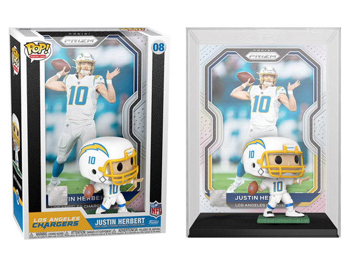 Funko Pop! Trading Cards Justin Herbert Los Angeles Chargers #08 - Pastime Sports & Games