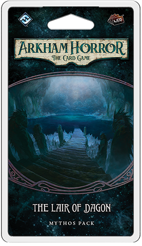 Arkham Horror The Card Game The Lair Of Dagon Mythos Pack - Pastime Sports & Games
