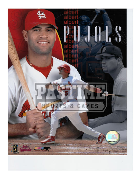 Albert Pujols 8X10 St.Louis Cardinals (Photo Montage) - Pastime Sports & Games