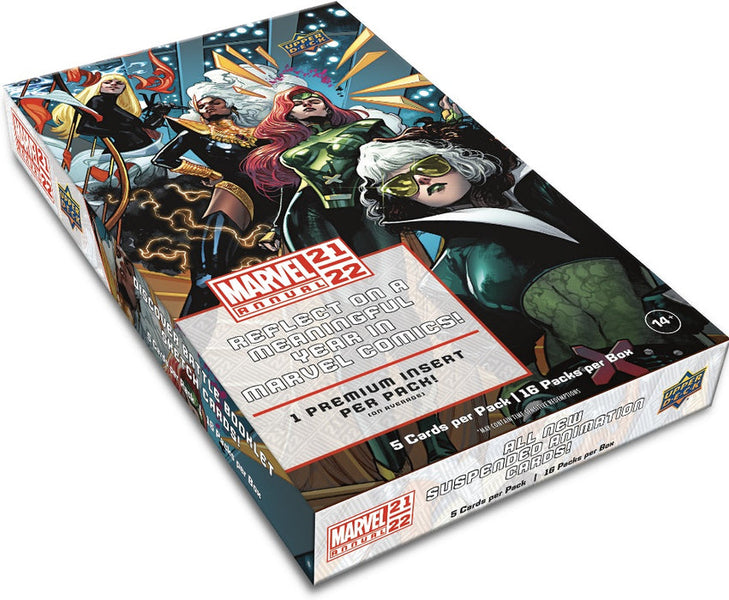 UPPER D·E·C·K MARVEL ANNUAL　新品未開封5パック 2022 Upper Deck Marvel Annual Trading Cards Box / Case | Pastime