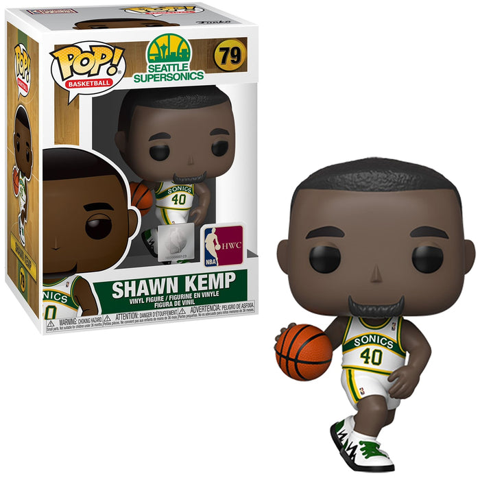 Funko Pop! Basketball Seattle Supersonics Shawn Kemp #79 - Pastime Sports & Games