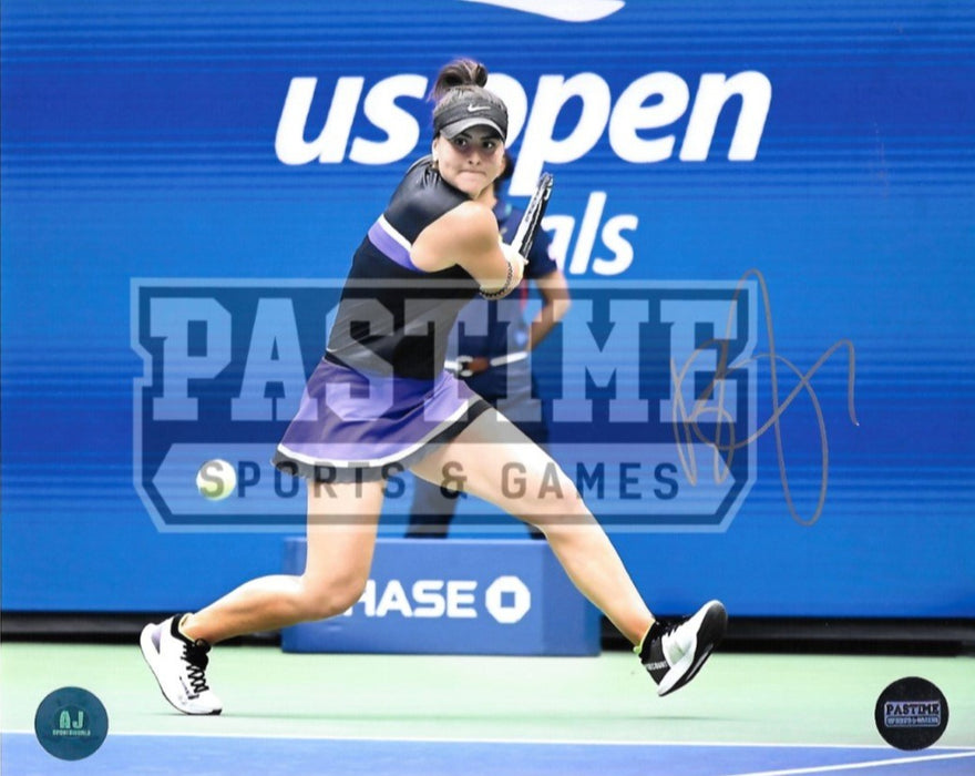 Bianca Andreescu Autographed 8X10 Tennis Champion (Playing) - Pastime Sports & Games