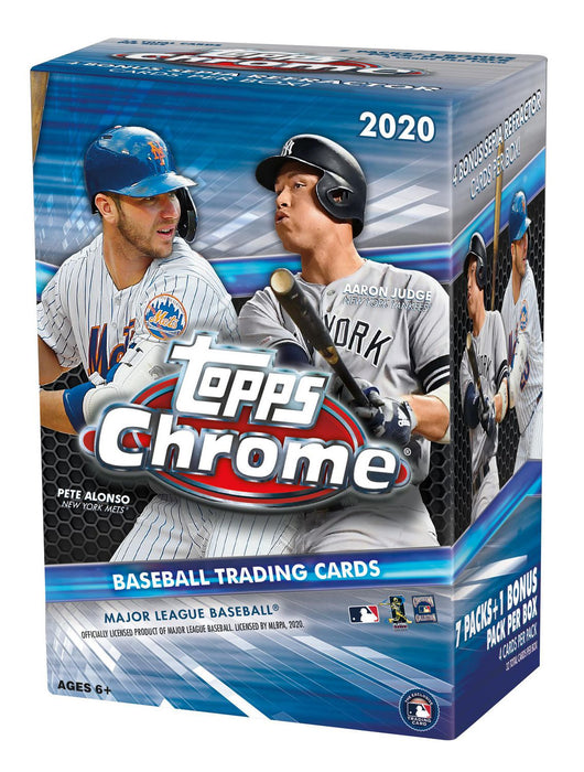 2020 Topps Chrome Baseball Blaster Box - Pastime Sports & Games