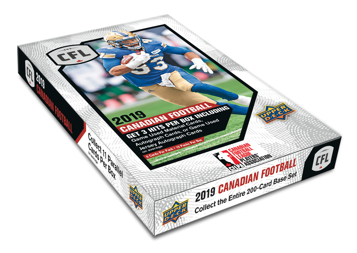 2019  Upper Deck CFL Football Hobby - Pastime Sports & Games