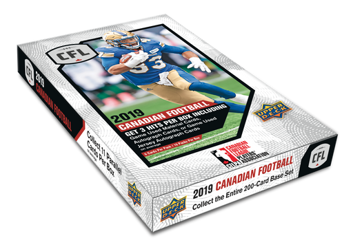 2019  Upper Deck CFL Football Hobby - Pastime Sports & Games