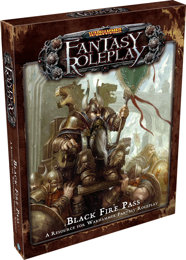 Warhammer Fantasy Roleplay Black Fire Pass - Pastime Sports & Games