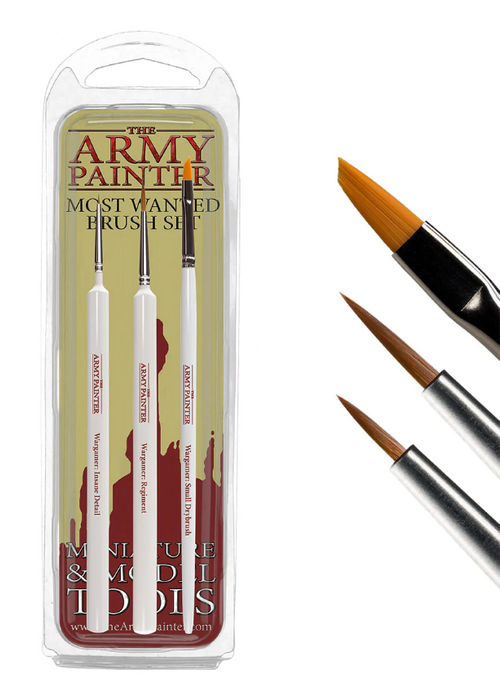 Army Painter Most Wanted Brush Set - Pastime Sports & Games