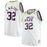 1991-92 Utah Jazz Karl Malone Mitchell & Ness White Basketball Jersey - Pastime Sports & Games