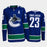 Vancouver Canucks Oliver Ekman-Larsson 2019/20 Adidas Custom Stitched Blue Jersey - Pastime Sports & Games