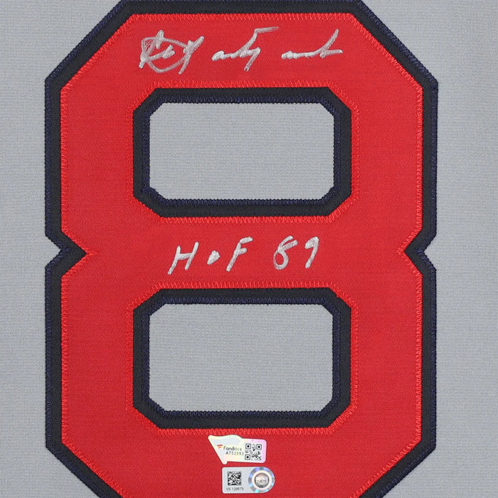 Carl Yastrzemski Autographed Boston Red Sox Authentic Jersey ("HOF 89" Inscription) - Pastime Sports & Games