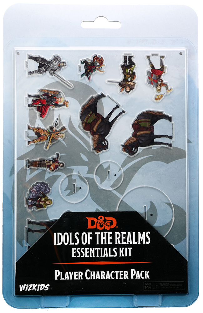 D&D Idols of the Realms 2D Minis Player Character Pack - Pastime Sports & Games