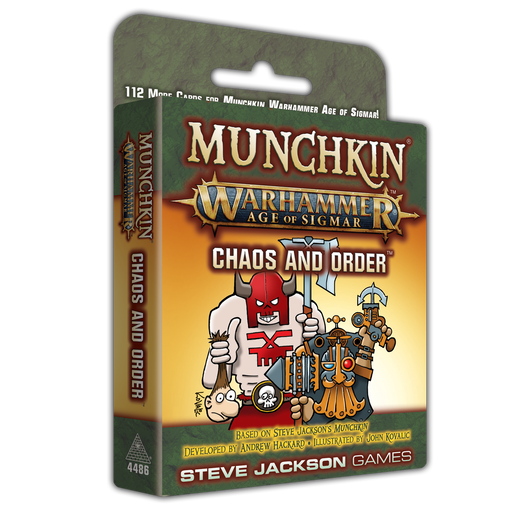 Munchkin Warhammer Age of Sigmar Chaos & Order Expansion - Pastime Sports & Games