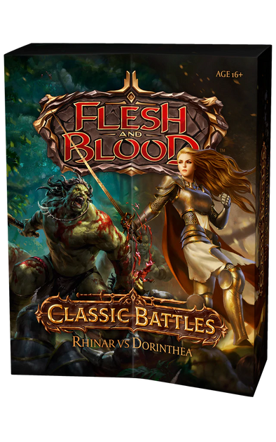 Flesh & Blood Classic Battles: Rhinar VS. Dorinthea - Pastime Sports & Games