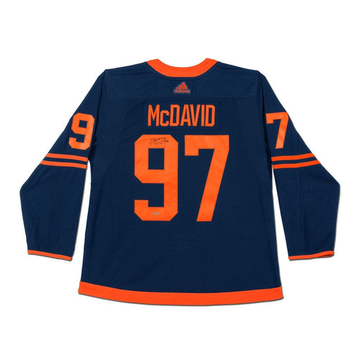 Connor McDavid Autographed Edmonton Oilers Jersey - Pastime Sports & Games