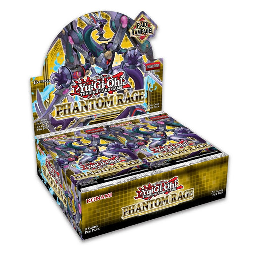 Yu-Gi-Oh! Phantom Rage 1st Edition Booster - Pastime Sports & Games