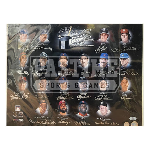 Magic Monikers Autographed Baseball 16X20 - Pastime Sports & Games