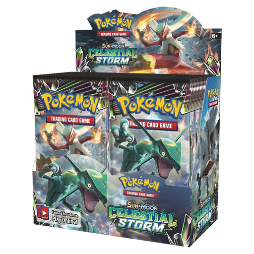 Pokemon Sun & Moon Celestial Storm Booster - Pastime Sports & Games