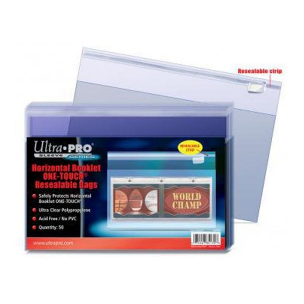 Ultra Pro Sleeve Series Horizontal Booklet One-Touch Resealable Bags - Pastime Sports & Games