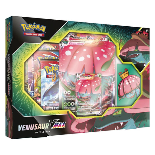 Pokemon Venusaur V-Max Battle Box - Pastime Sports & Games